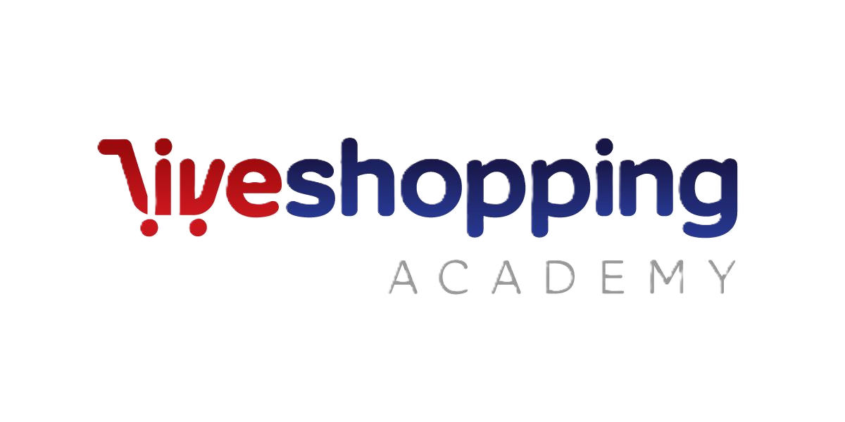 Logo Live Shopping Academy (geen punt) academy grijs
